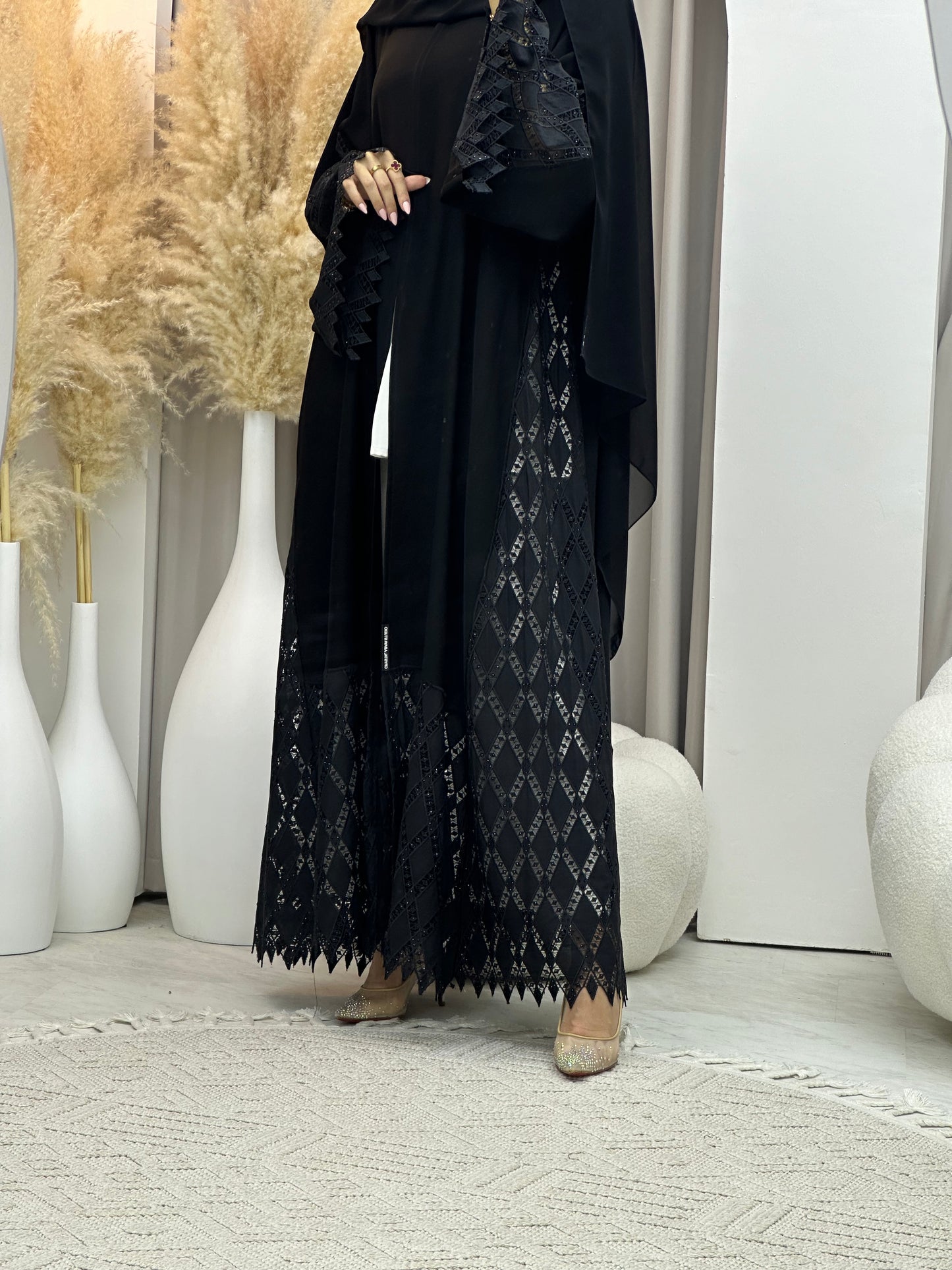 C 0056 Black Abaya