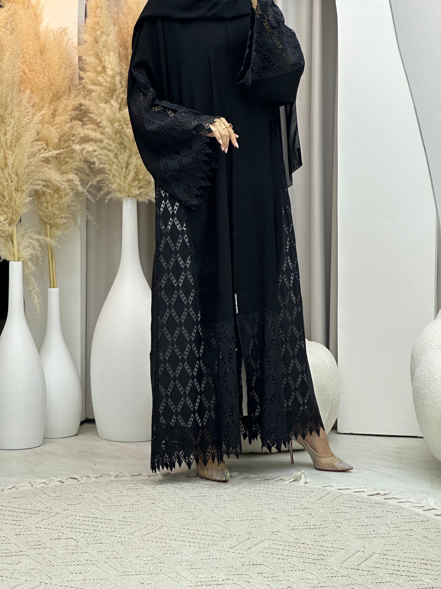 C 0056 Black Abaya