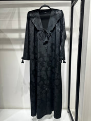 C 1416-04 Black Coat Abaya