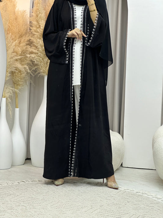 C 0058 Black Abaya