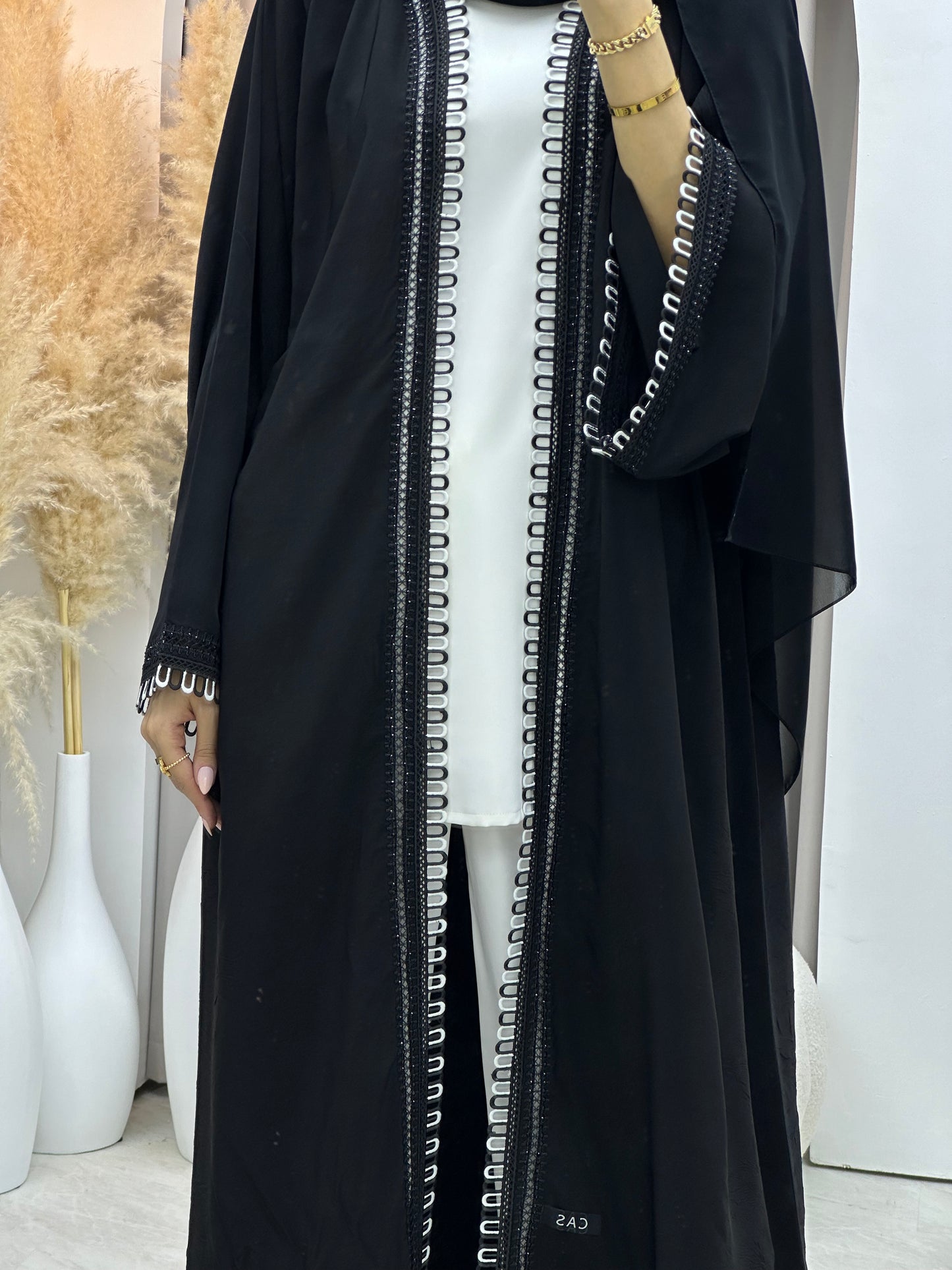 C 0058 Black Abaya