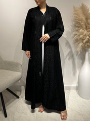 C 1628 Black Abaya