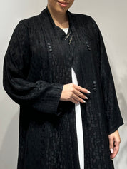 C 1628 Black Abaya