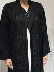 C 1628 Black Abaya