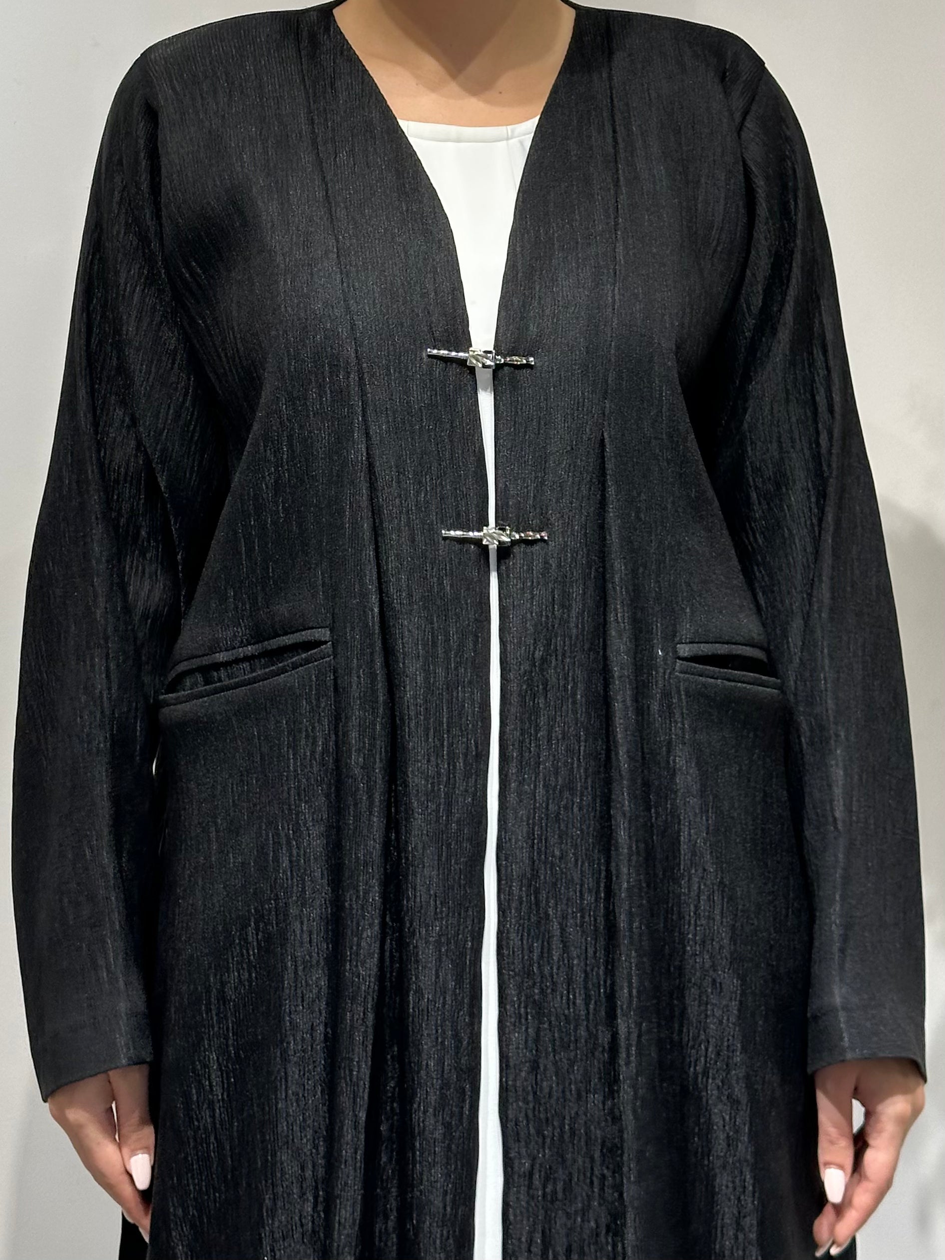 C 1630 Black Abaya