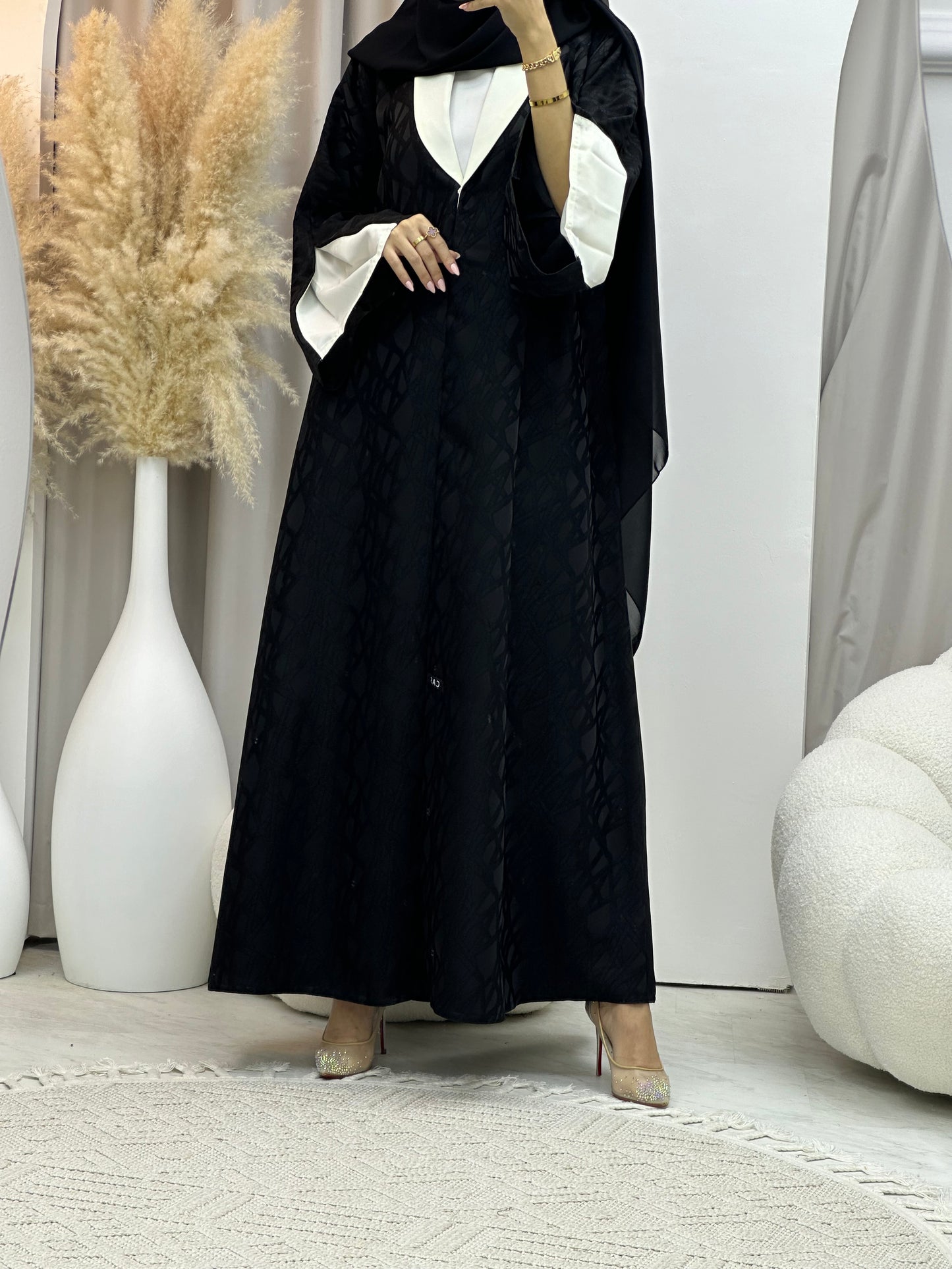 C 0061 Black Abaya