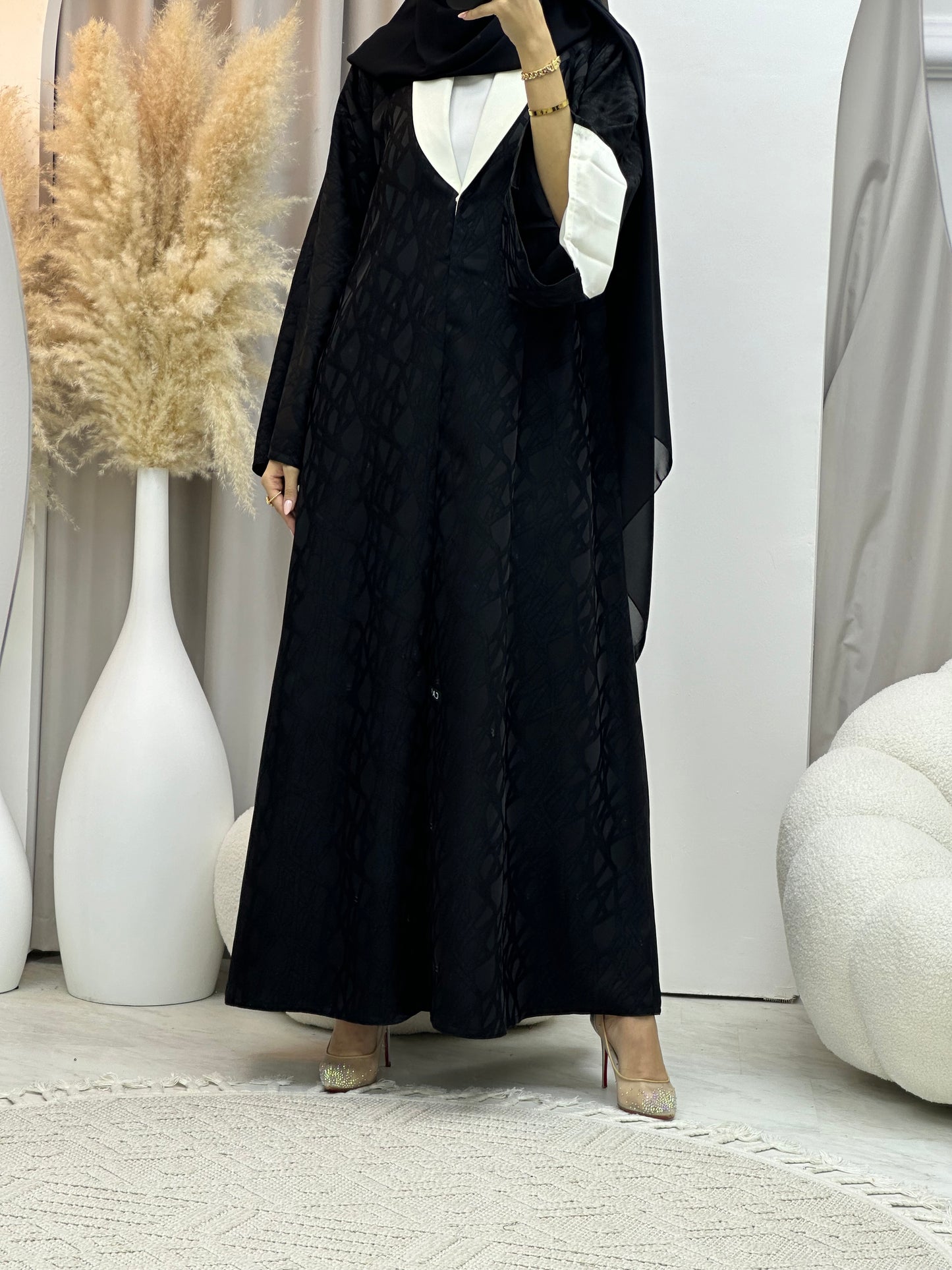 C 0061 Black Abaya