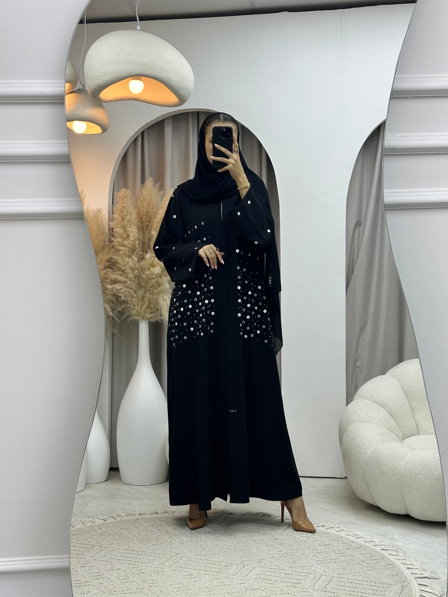 C 0062 Black Abaya