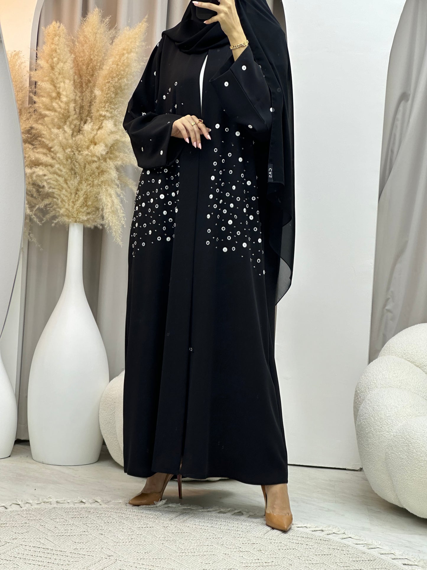 C 0062 Black Abaya