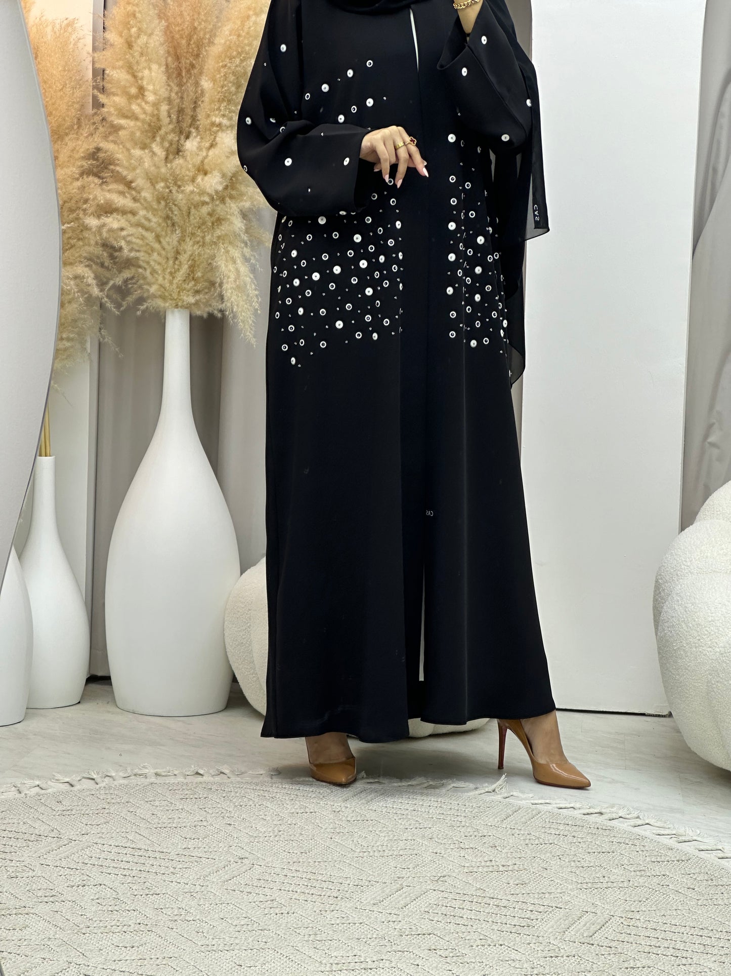 C 0062 Black Abaya