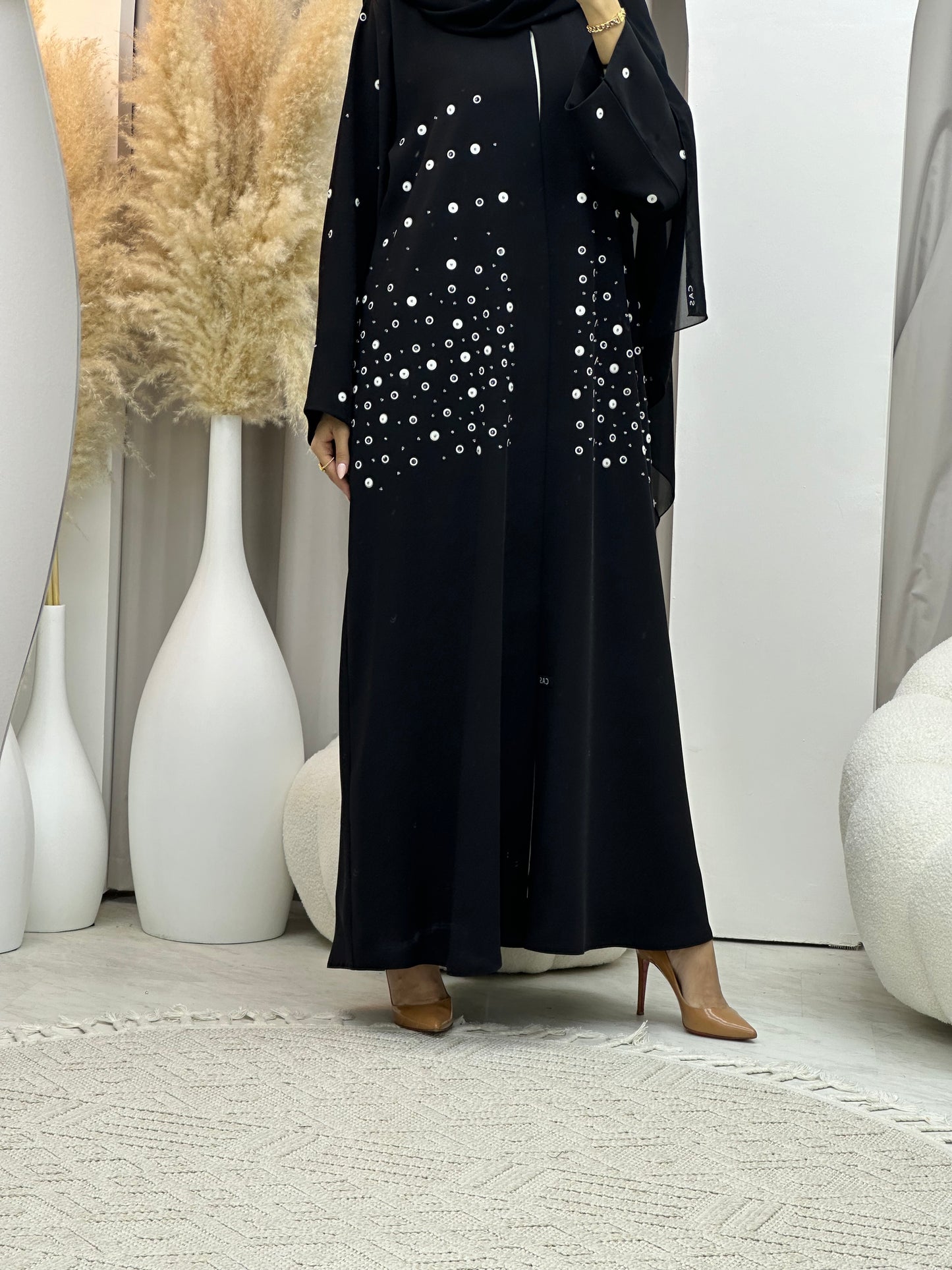 C 0062 Black Abaya