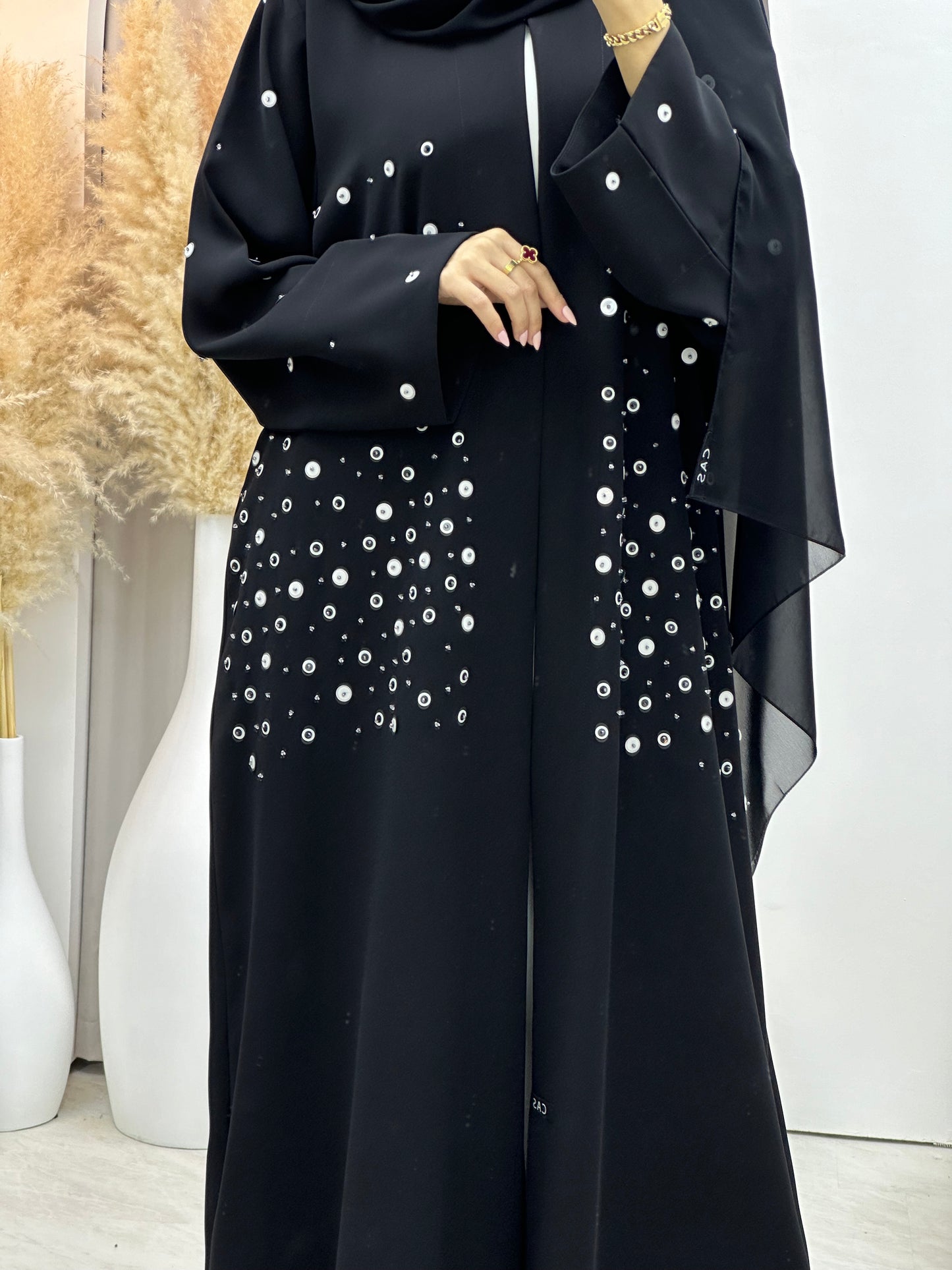 C 0062 Black Abaya