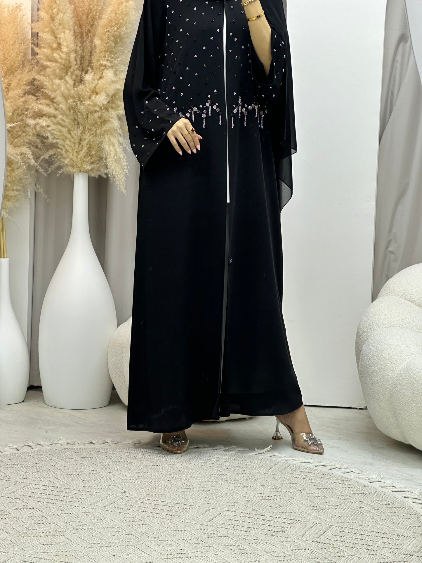 C 0063 Black Abaya