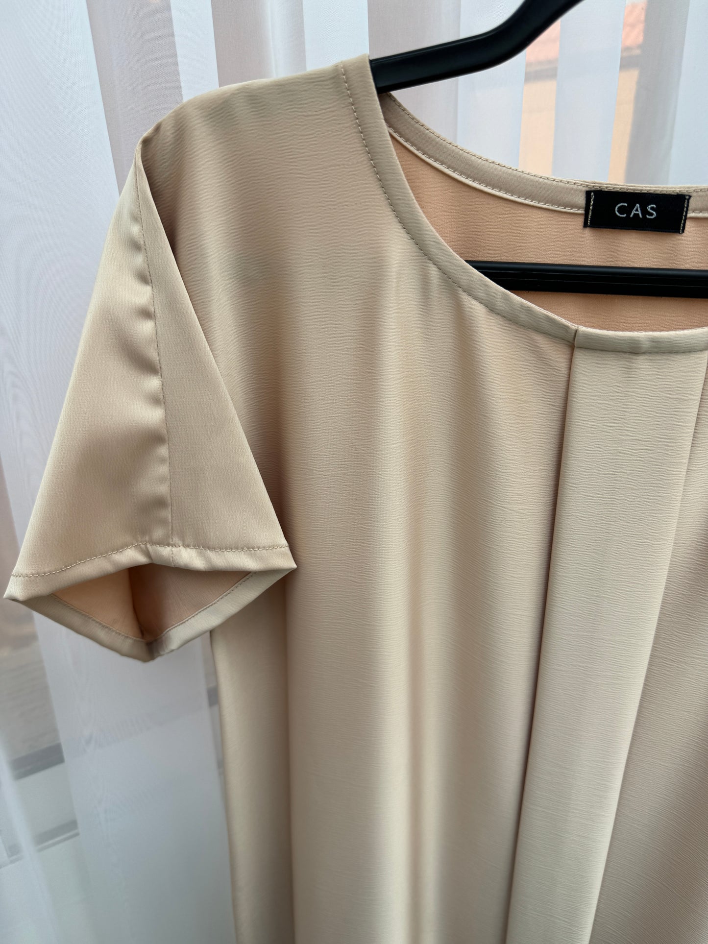 C Beige Under Abaya Dress