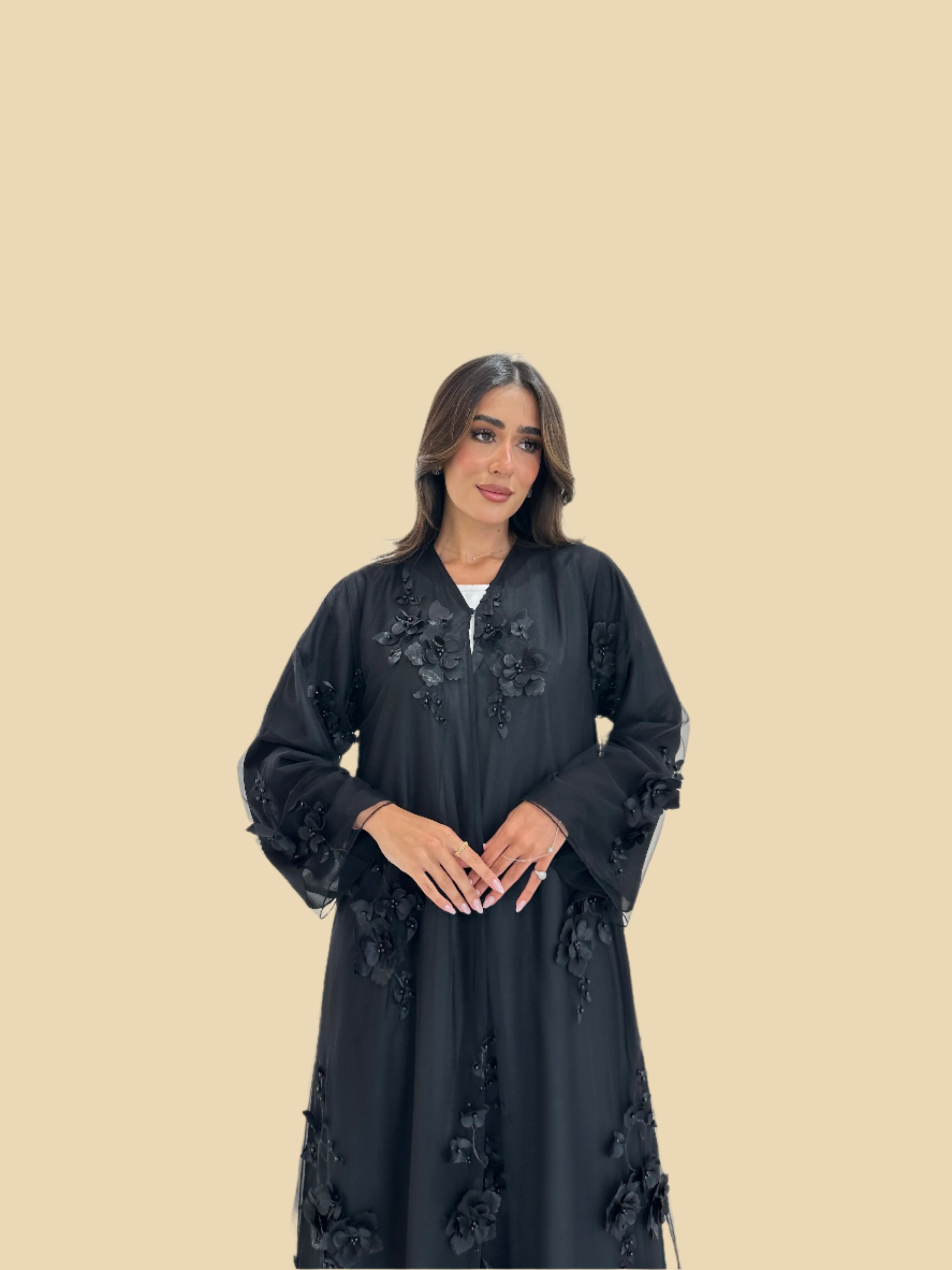 Shop_Black_Dantel_ABaya_online