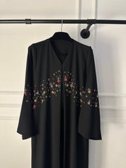 C 1840 Black Beaded Abaya