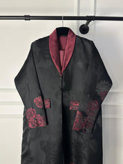 C 1893-02 Fuschia Rose Abaya