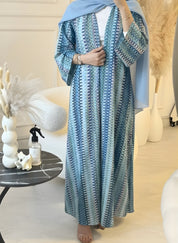 C 1600 Blue Wave Abaya