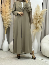 C 0003-03 Beige Angelica Eid Abaya - XS / 49