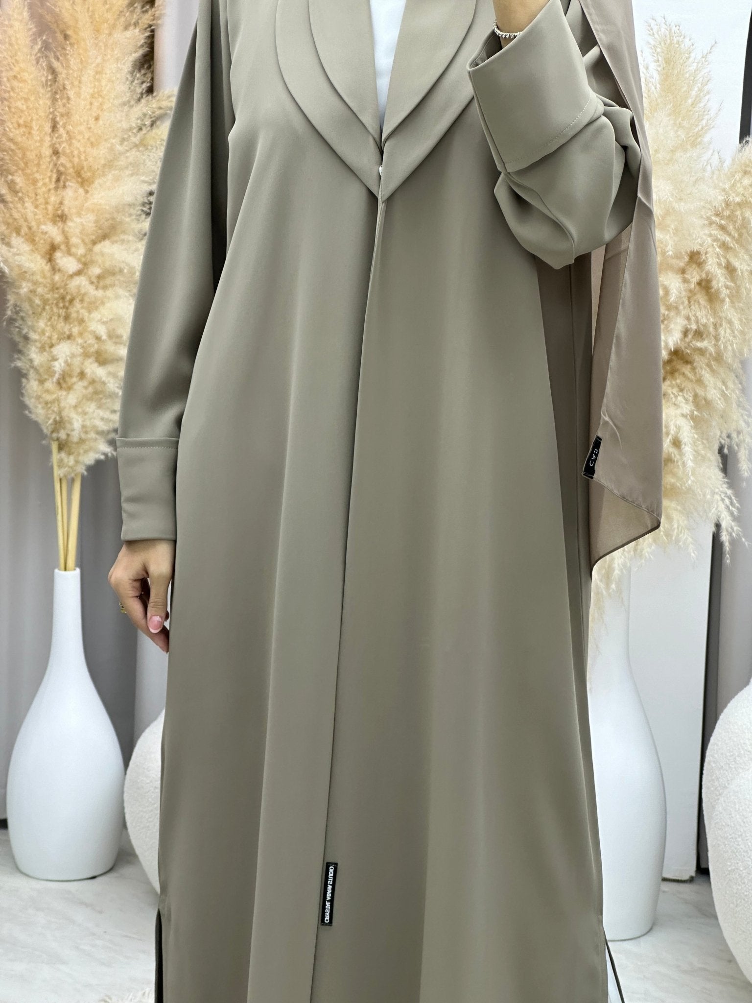 C 0003 - 03 Beige Angelica Eid Abaya