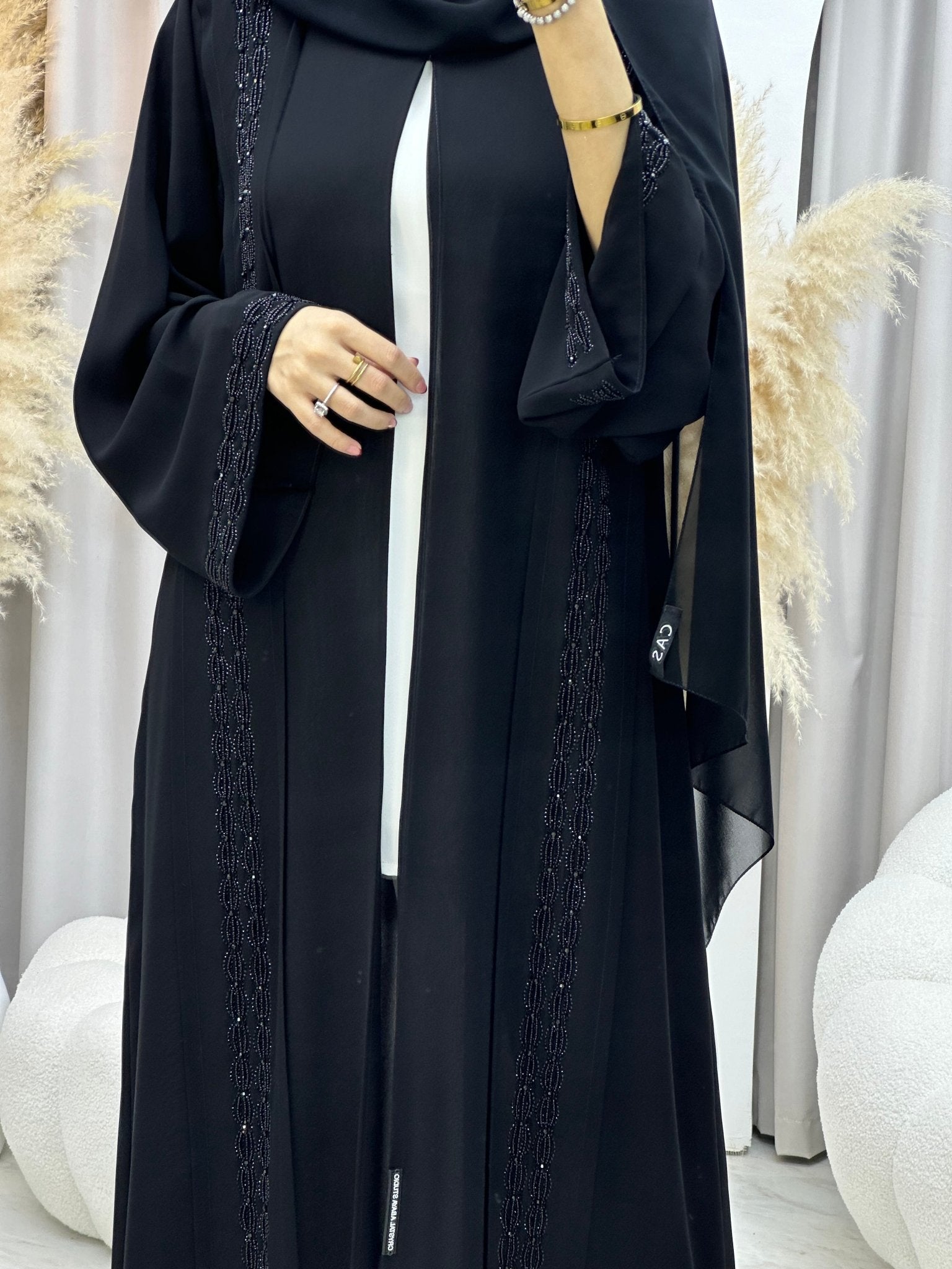 C 0021 Black Eid Abaya