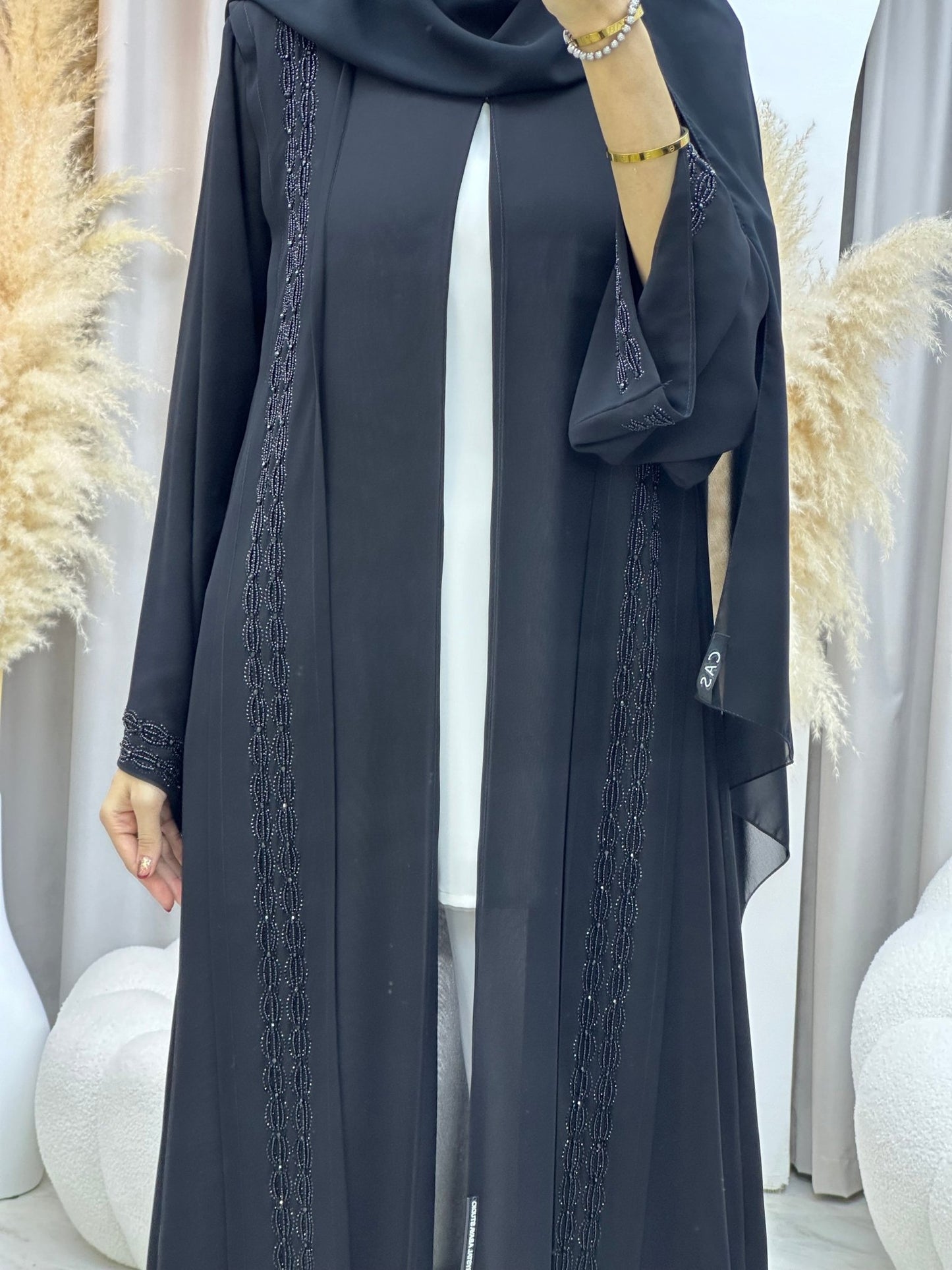 C 0021 Black Eid Abaya