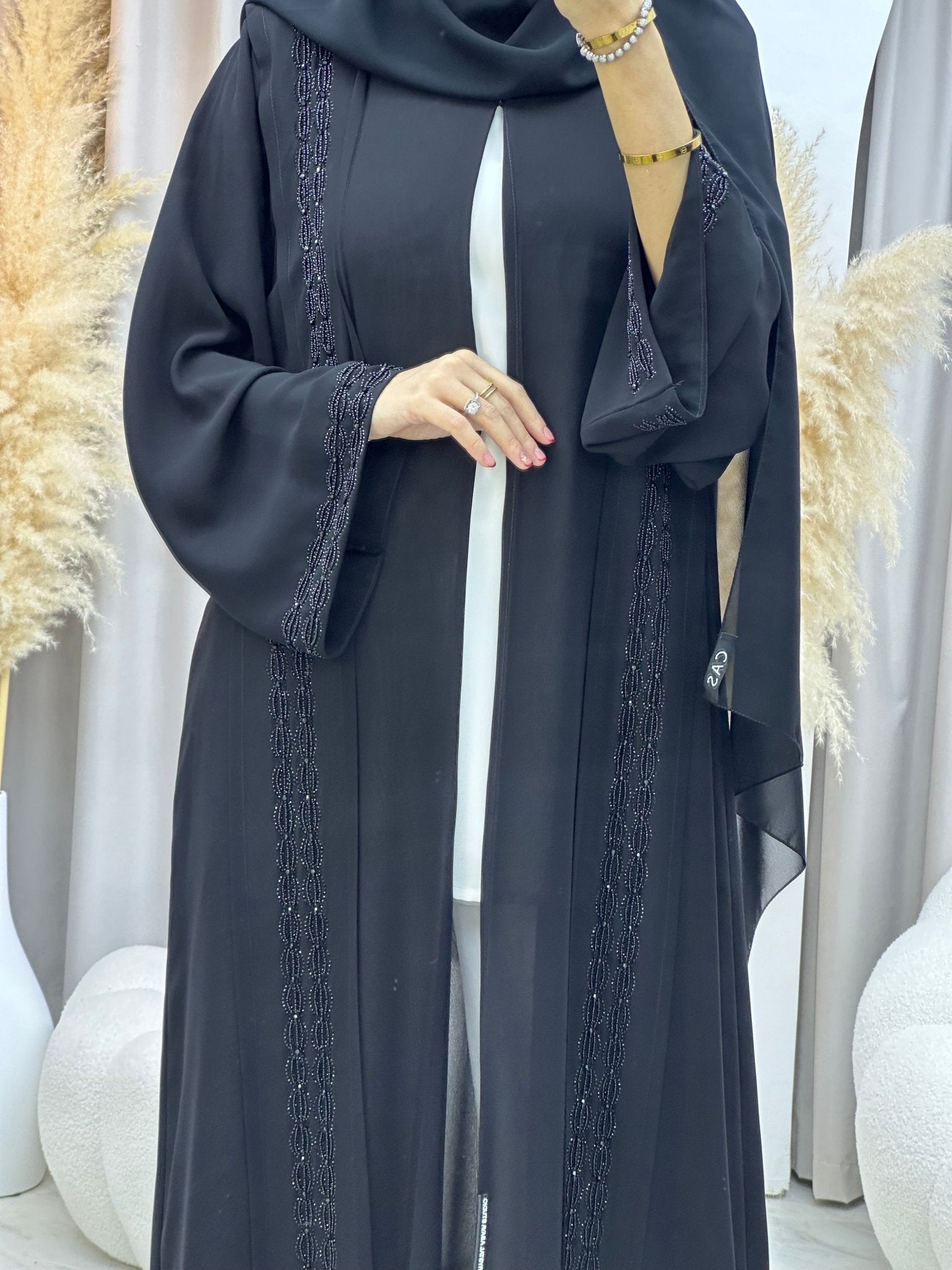 C 0021 Black Eid Abaya