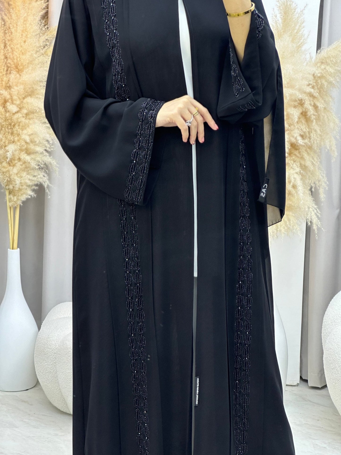 C 0021 Black Eid Abaya