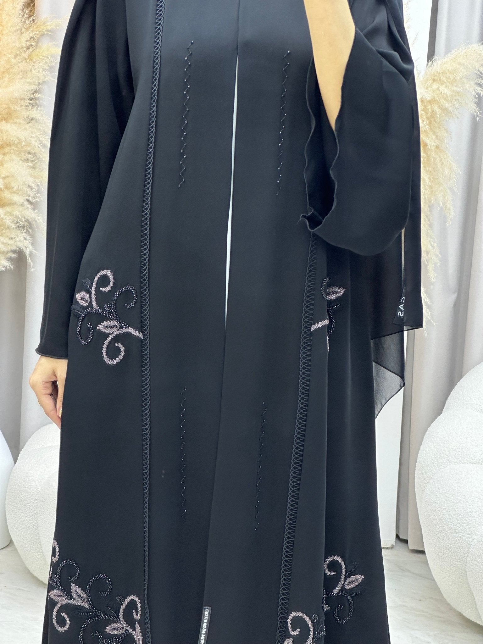 C 0024 Black Eid Abaya