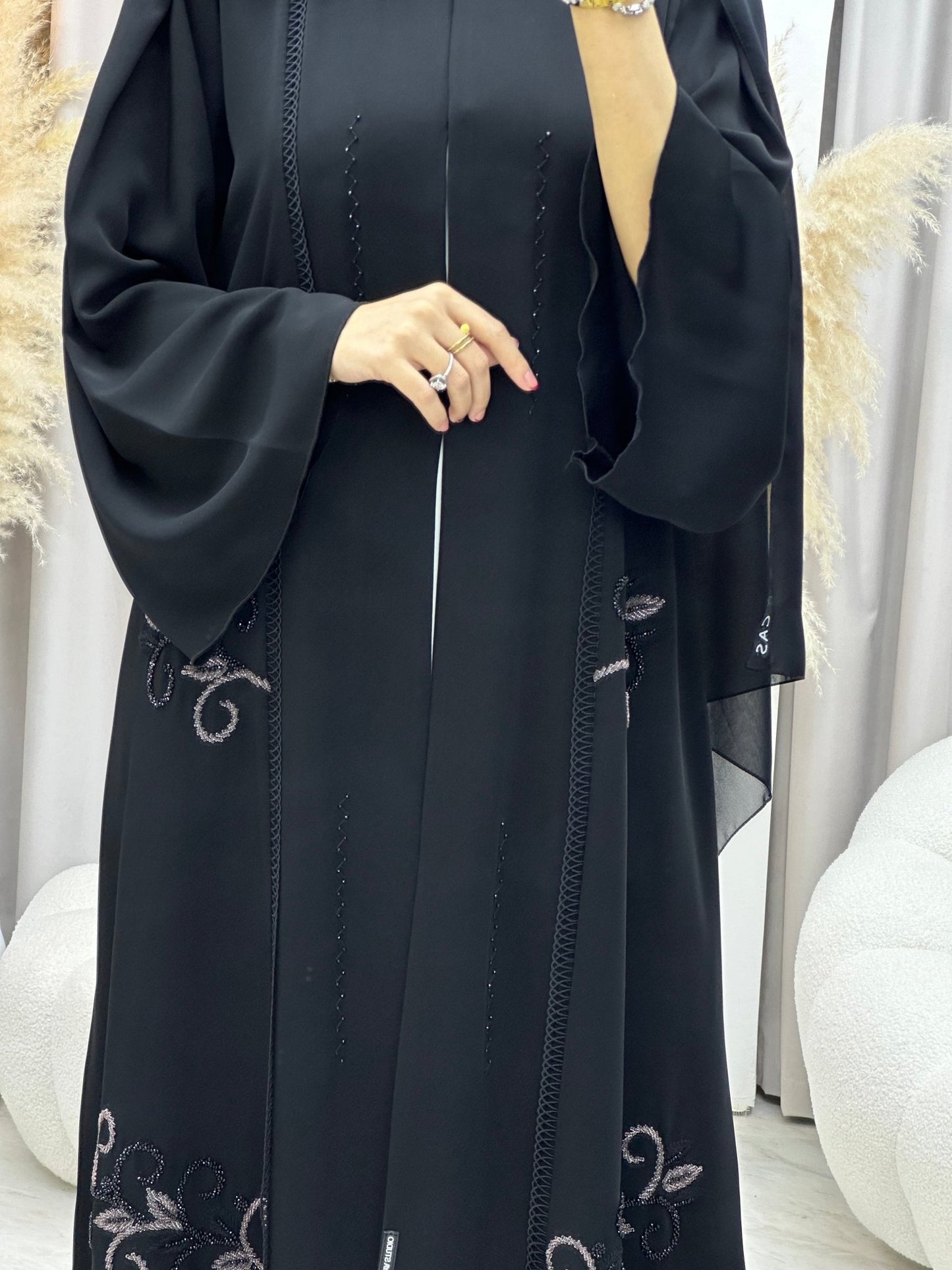 C 0024 Black Eid Abaya