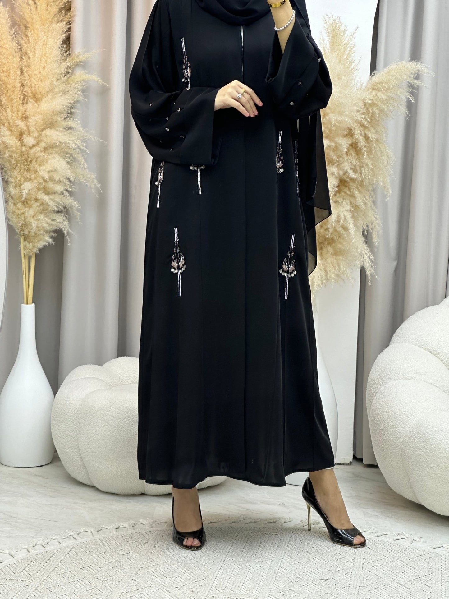 C 0026 RTW Black Eid Abaya