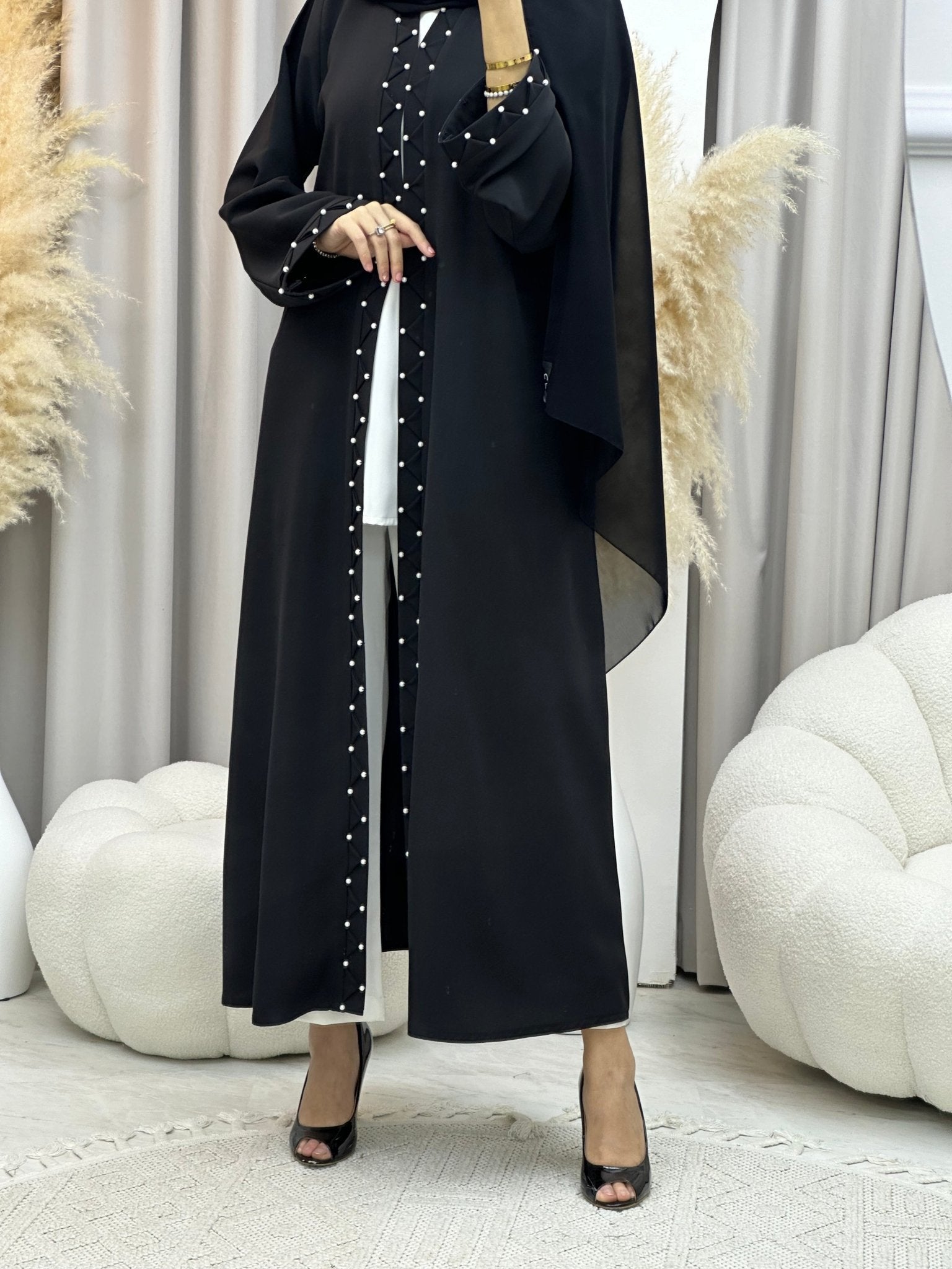 C 0027 Black Eid Abaya