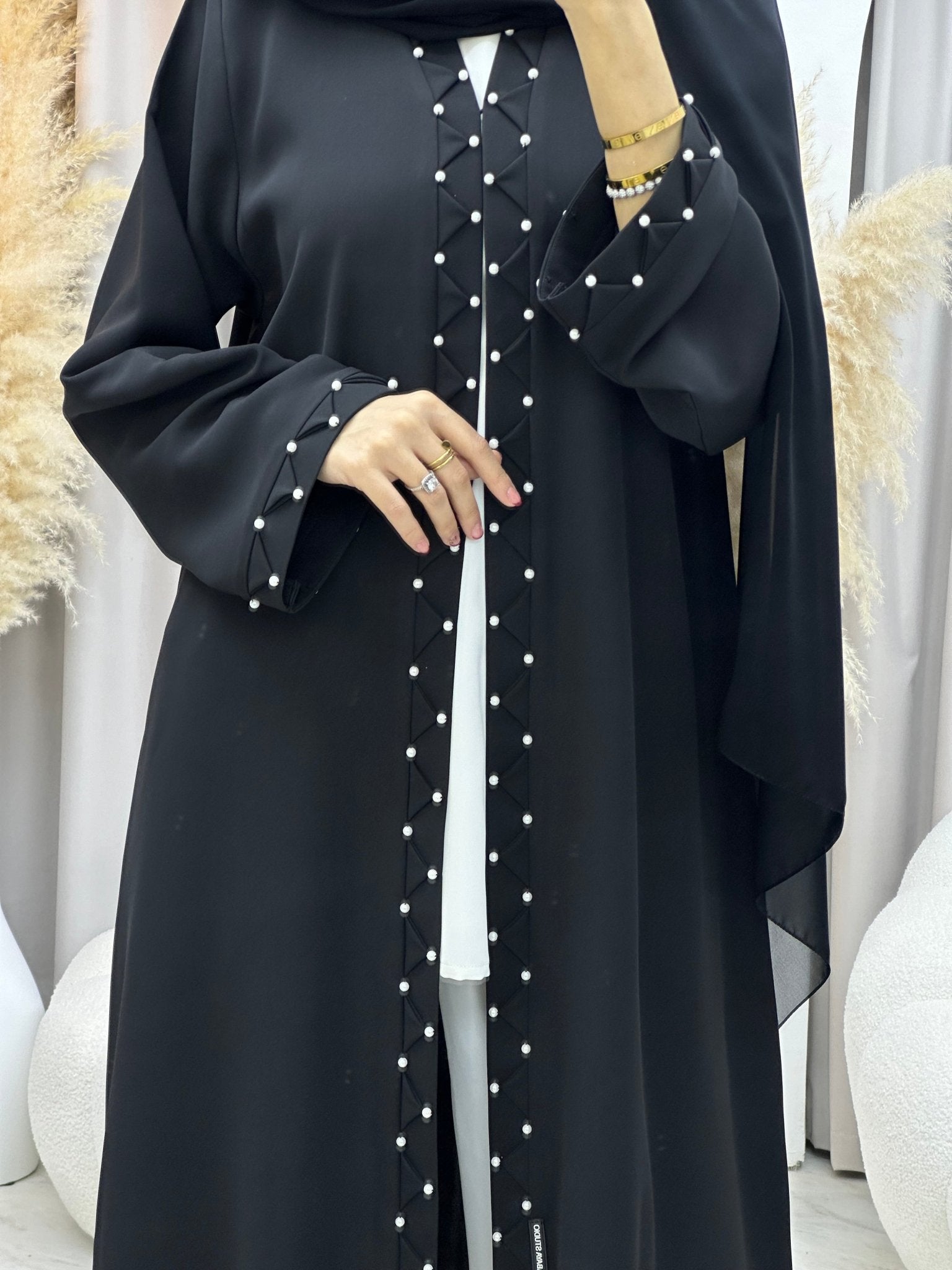 C 0027 Black Eid Abaya