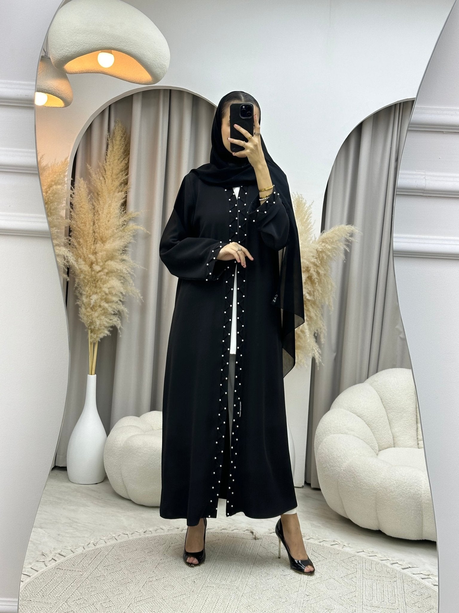 C 0027 Black Eid Abaya