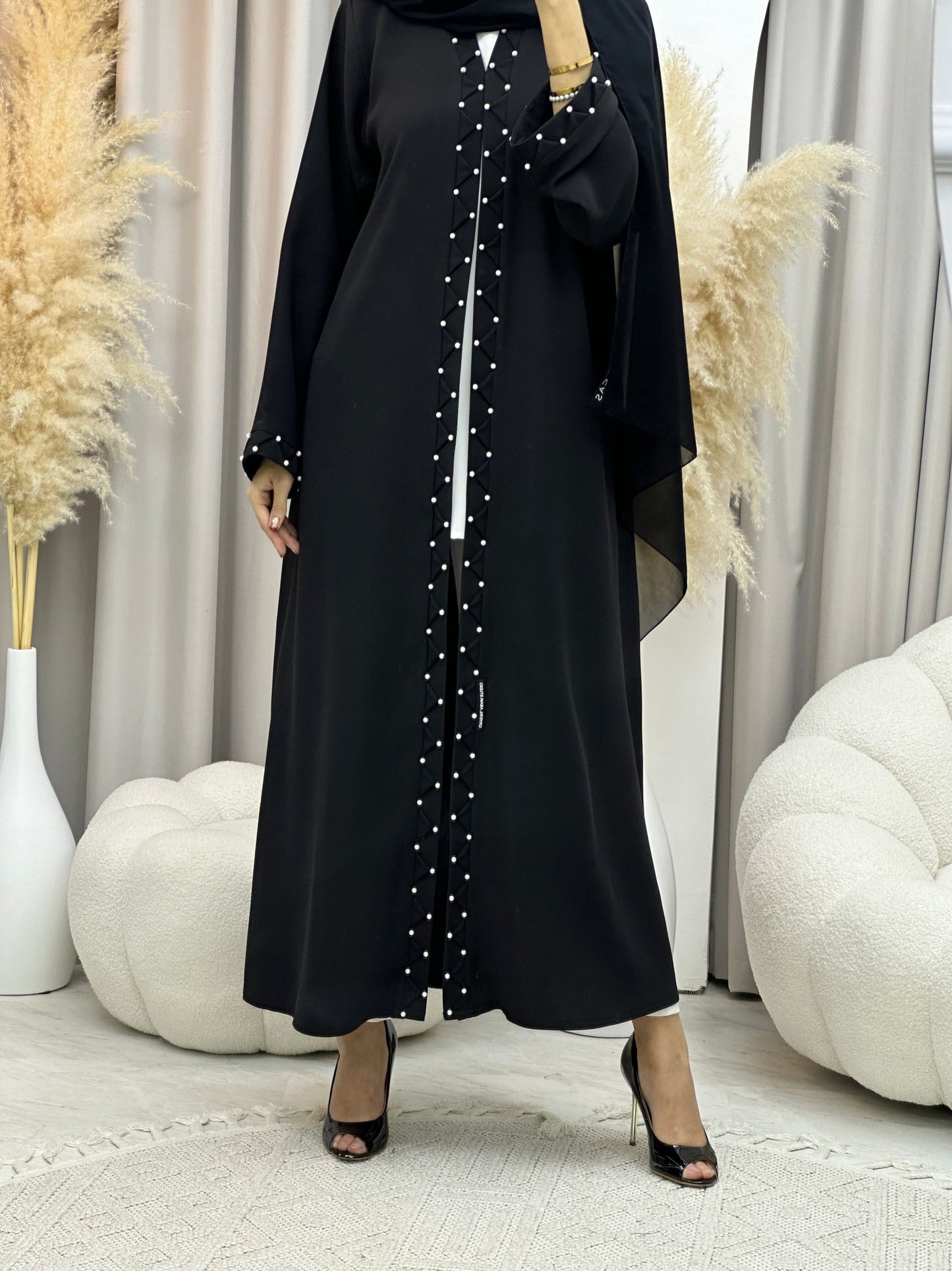 C 0027 Black Eid Abaya