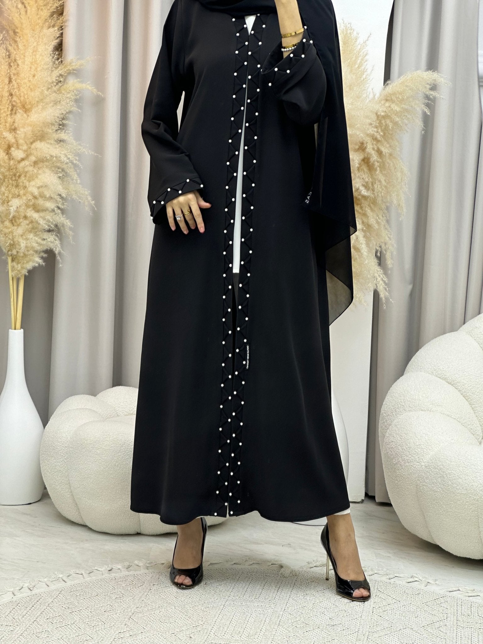 C 0027 Black Eid Abaya