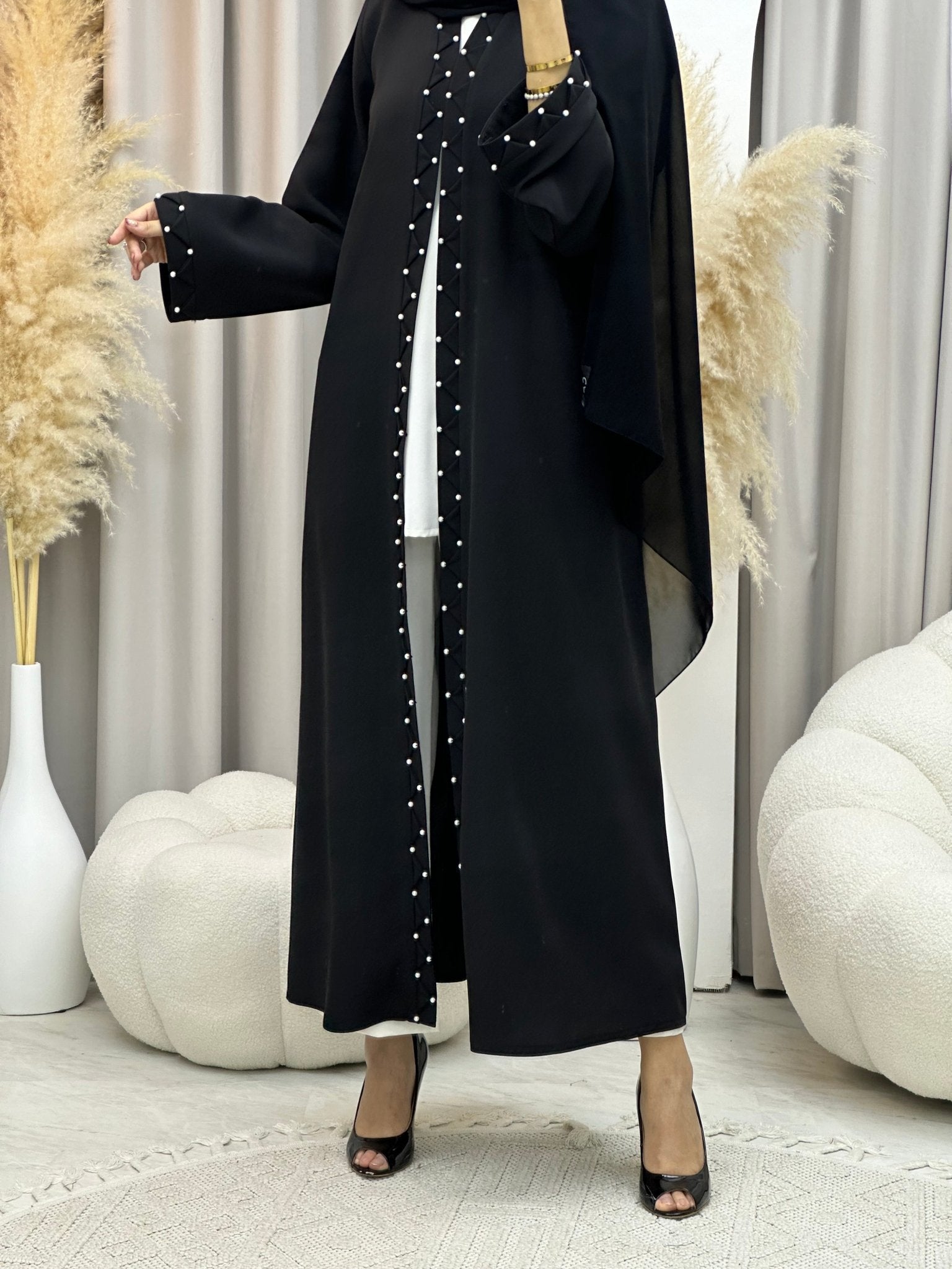 C 0027 Black Eid Abaya