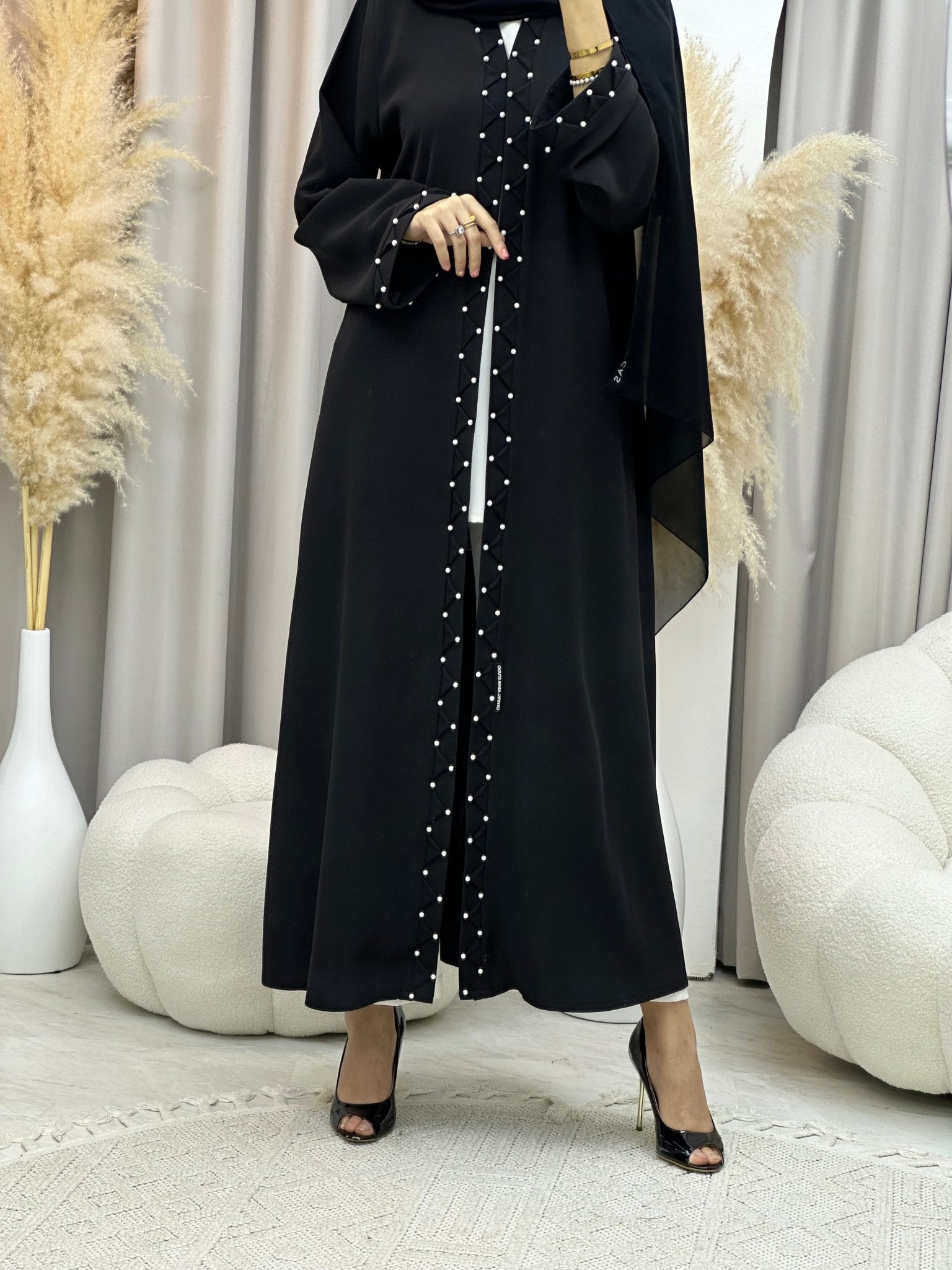 C 0027 Black Eid Abaya