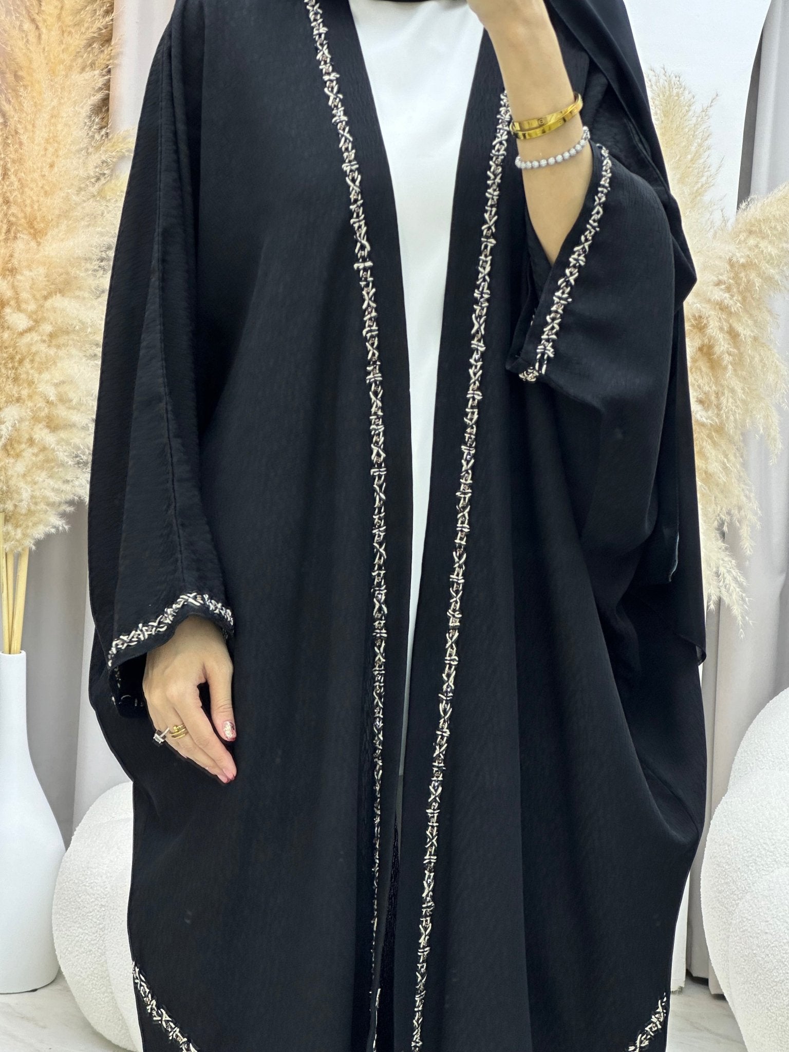 C 0028 Black Eid Abaya