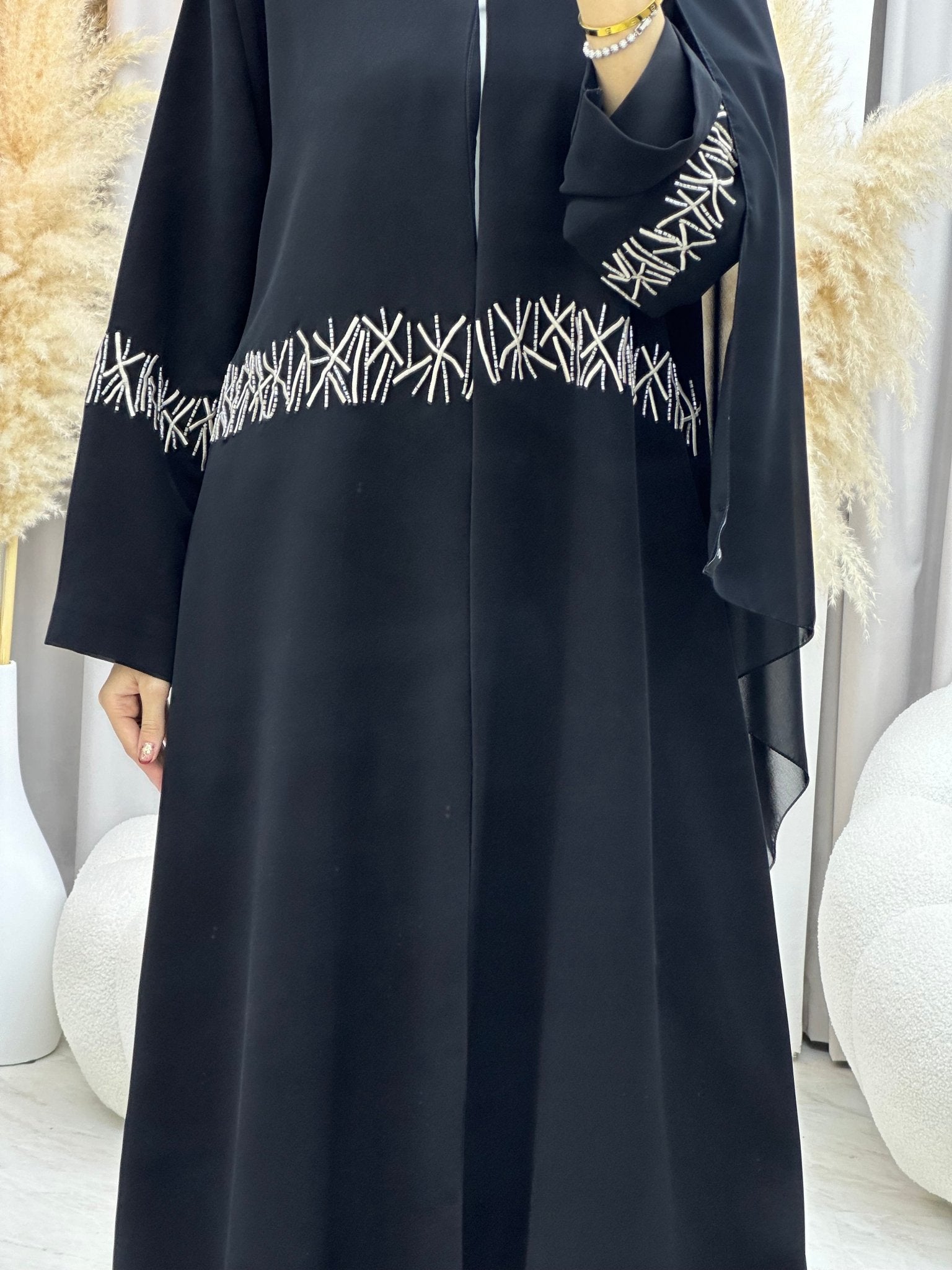 C 0029 Black Eid Abaya