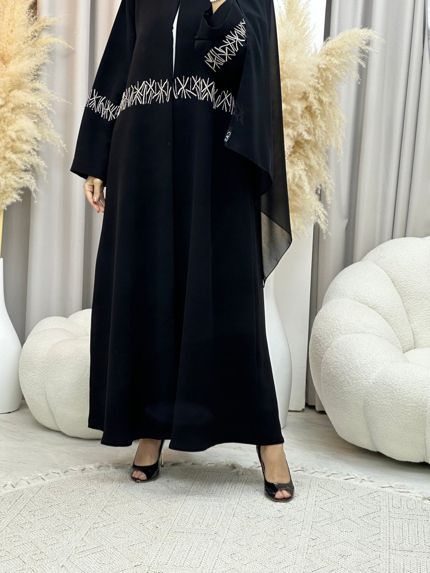 C 0029 Black Eid Abaya