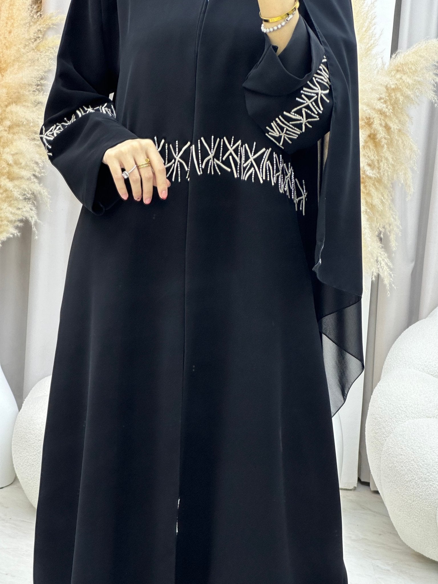 C 0029 Black Eid Abaya