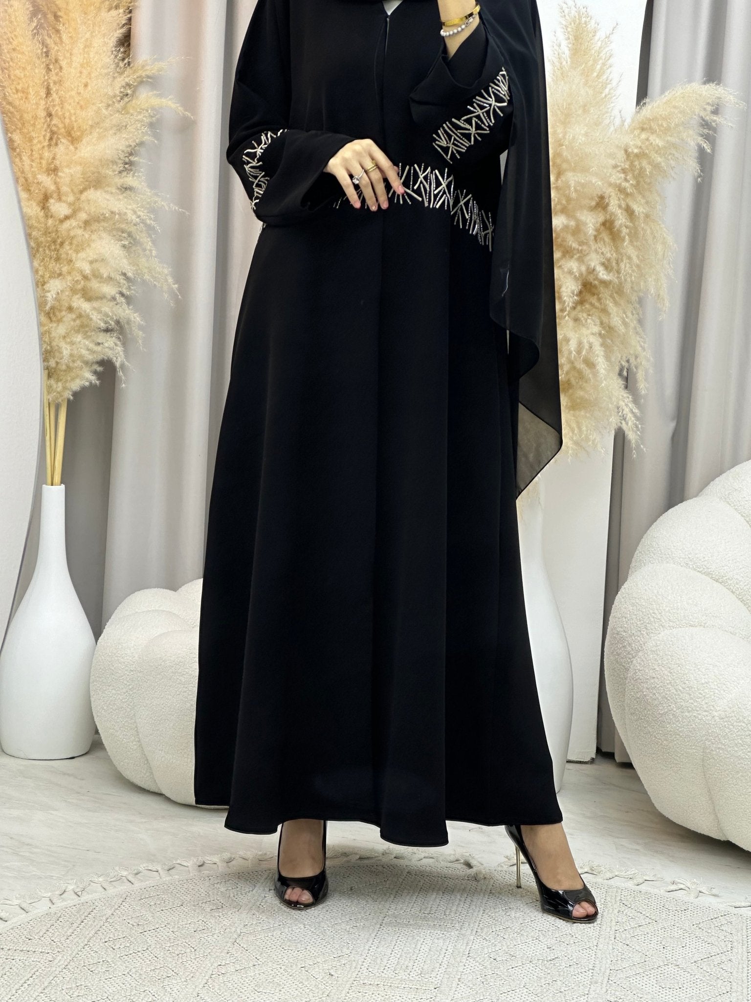 C 0029 Black Eid Abaya