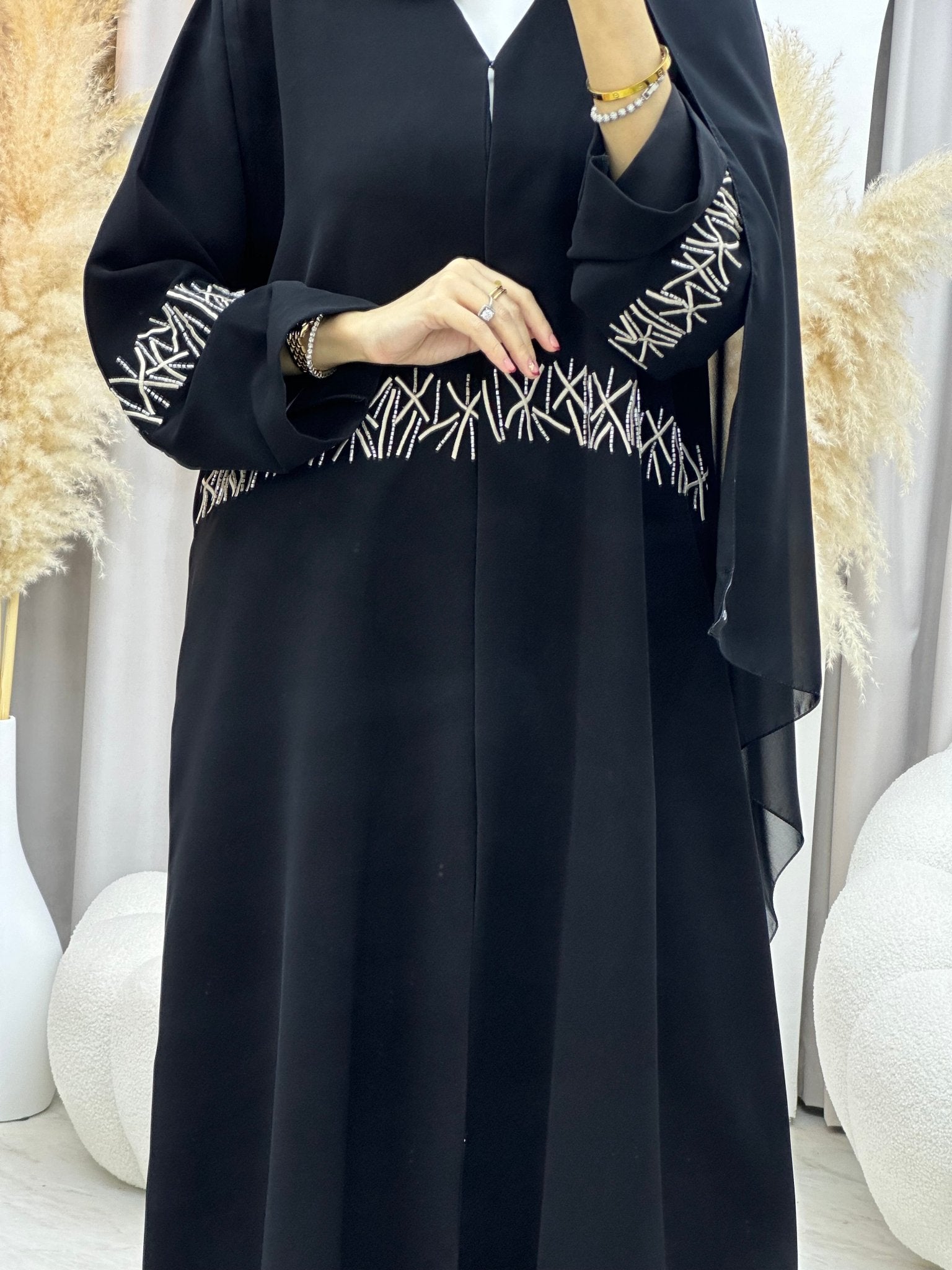 C 0029 Black Eid Abaya