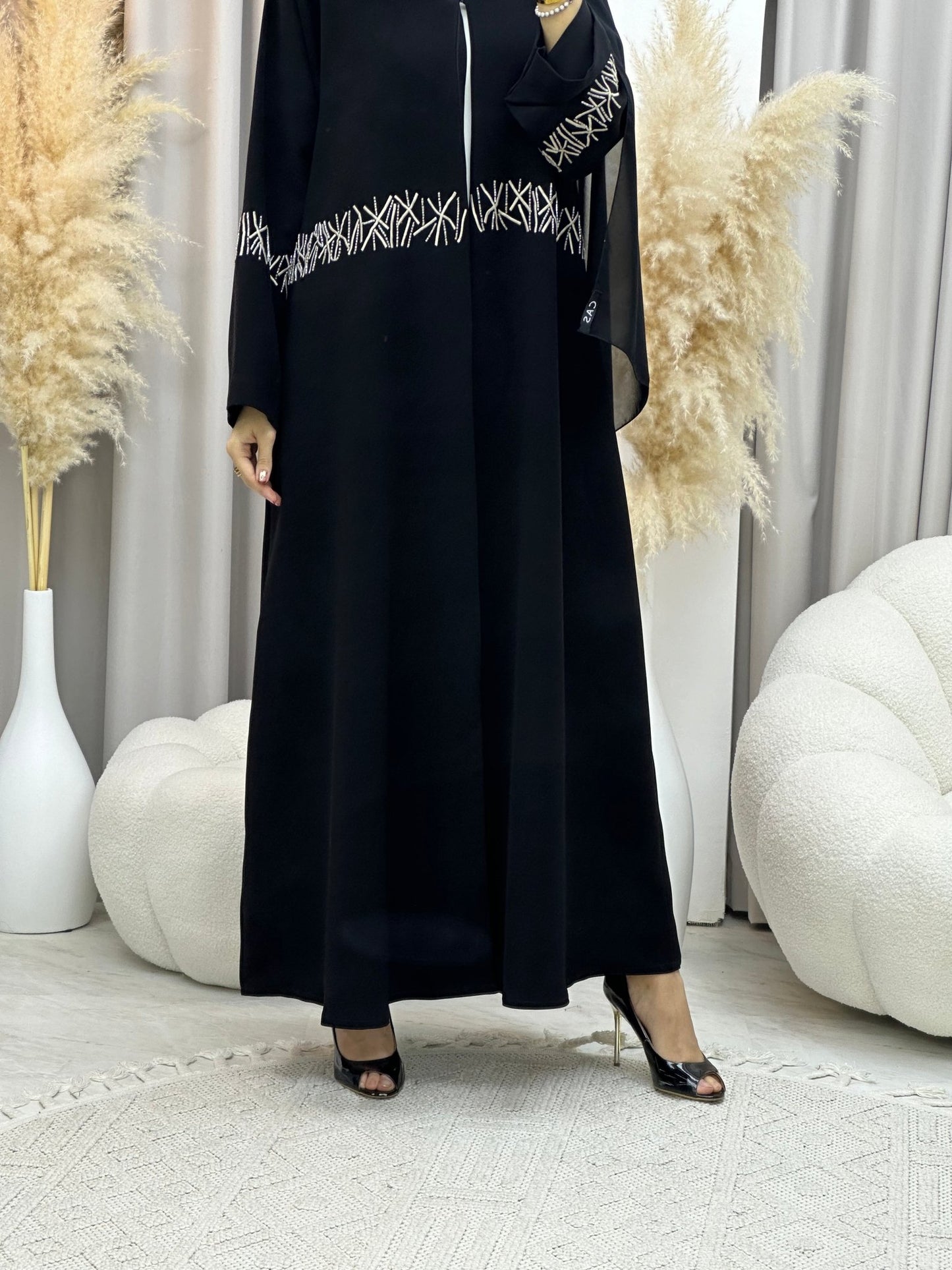 C 0029 Black Eid Abaya