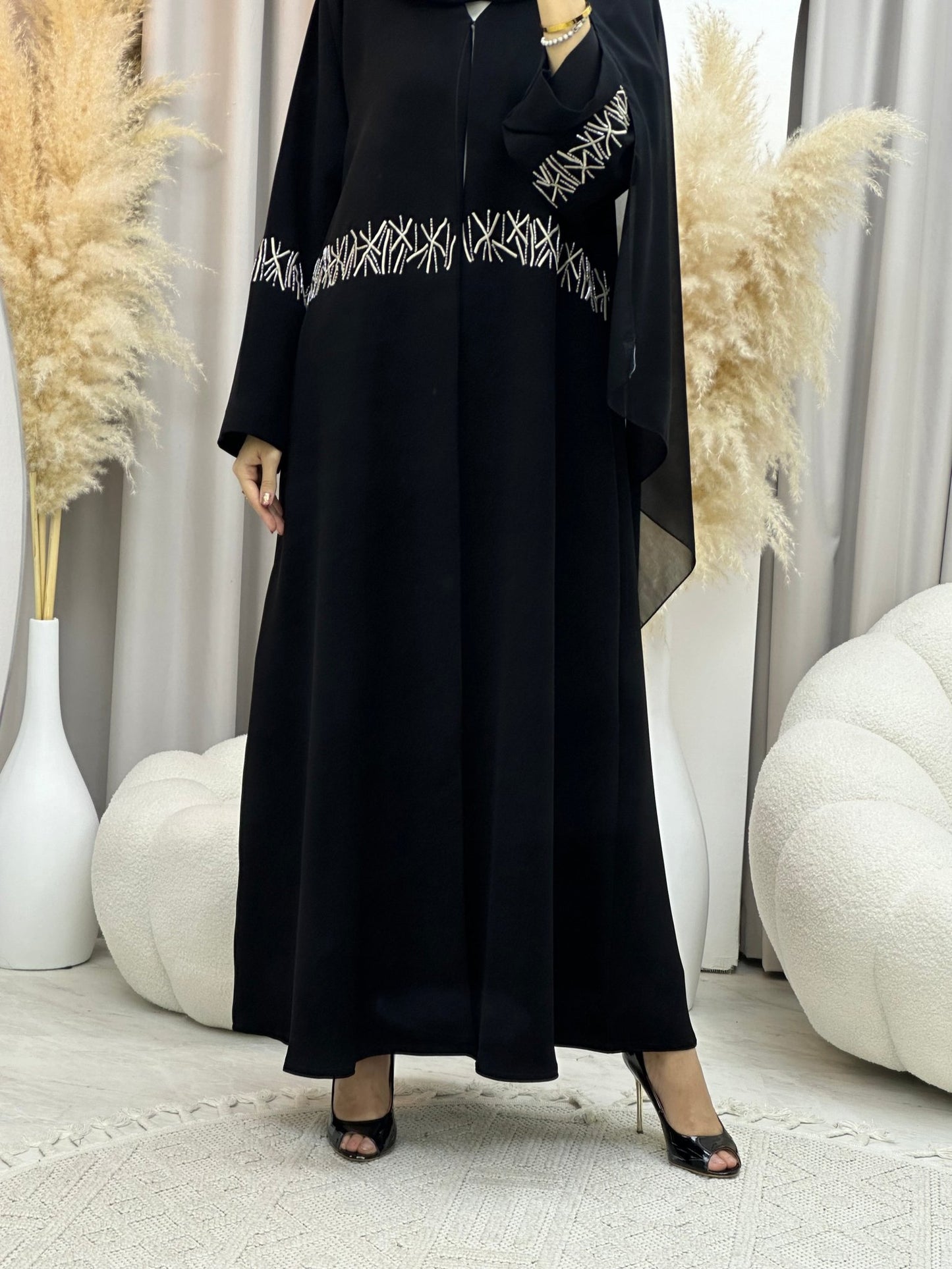 C 0029 Black Eid Abaya