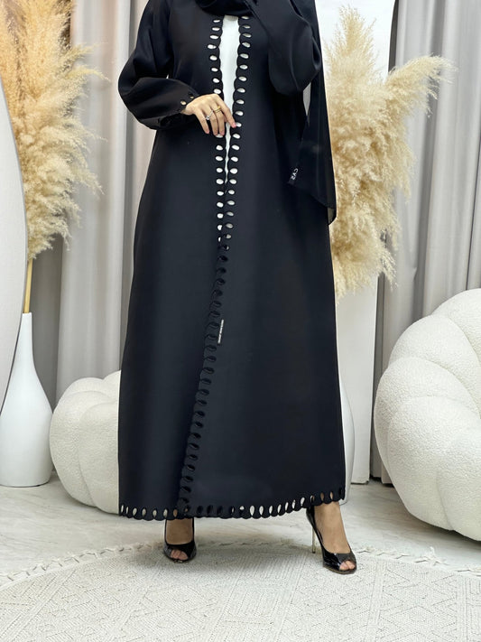 C 0030 Black Eid Abaya