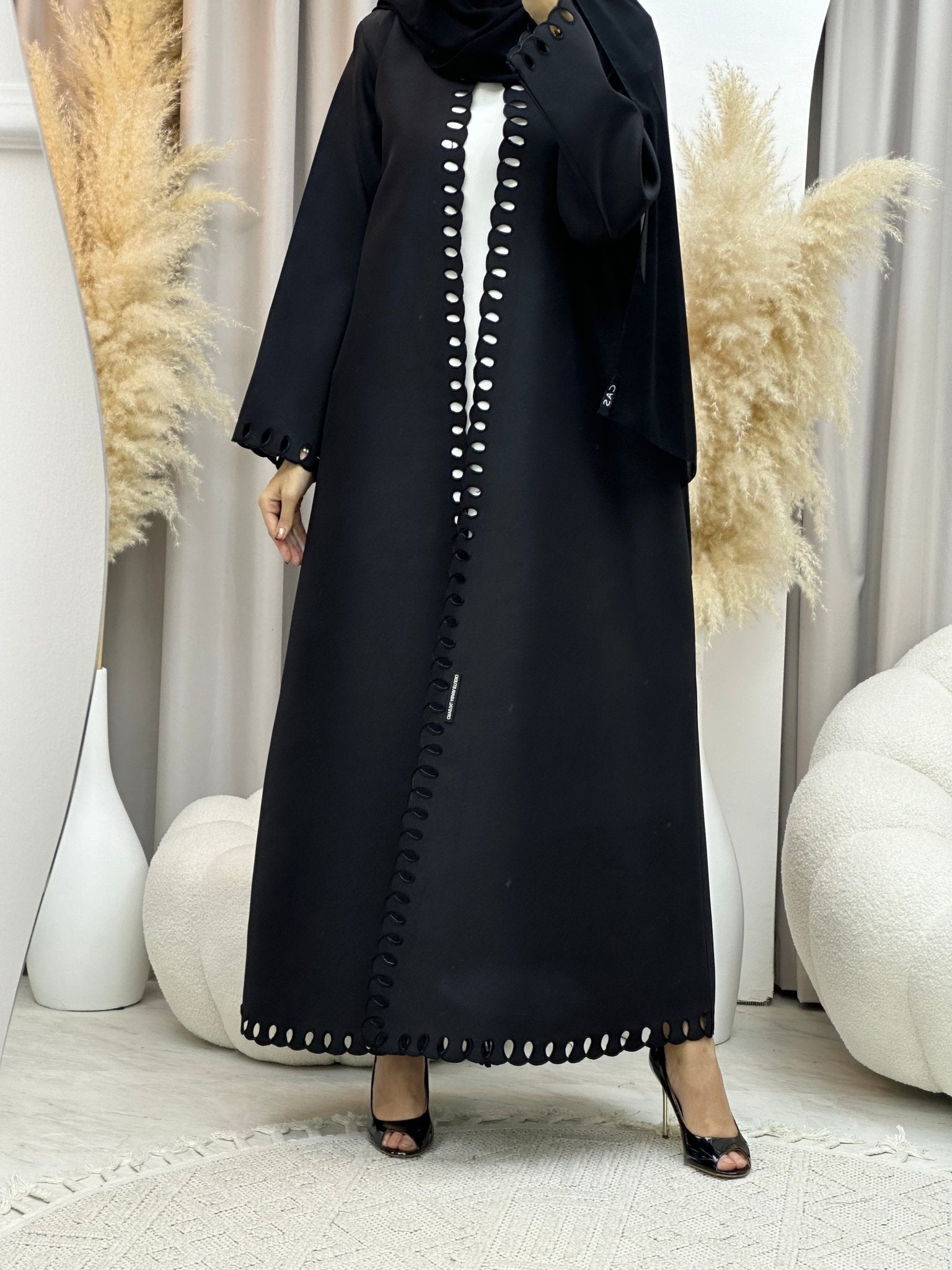 C 0030 Black Eid Abaya