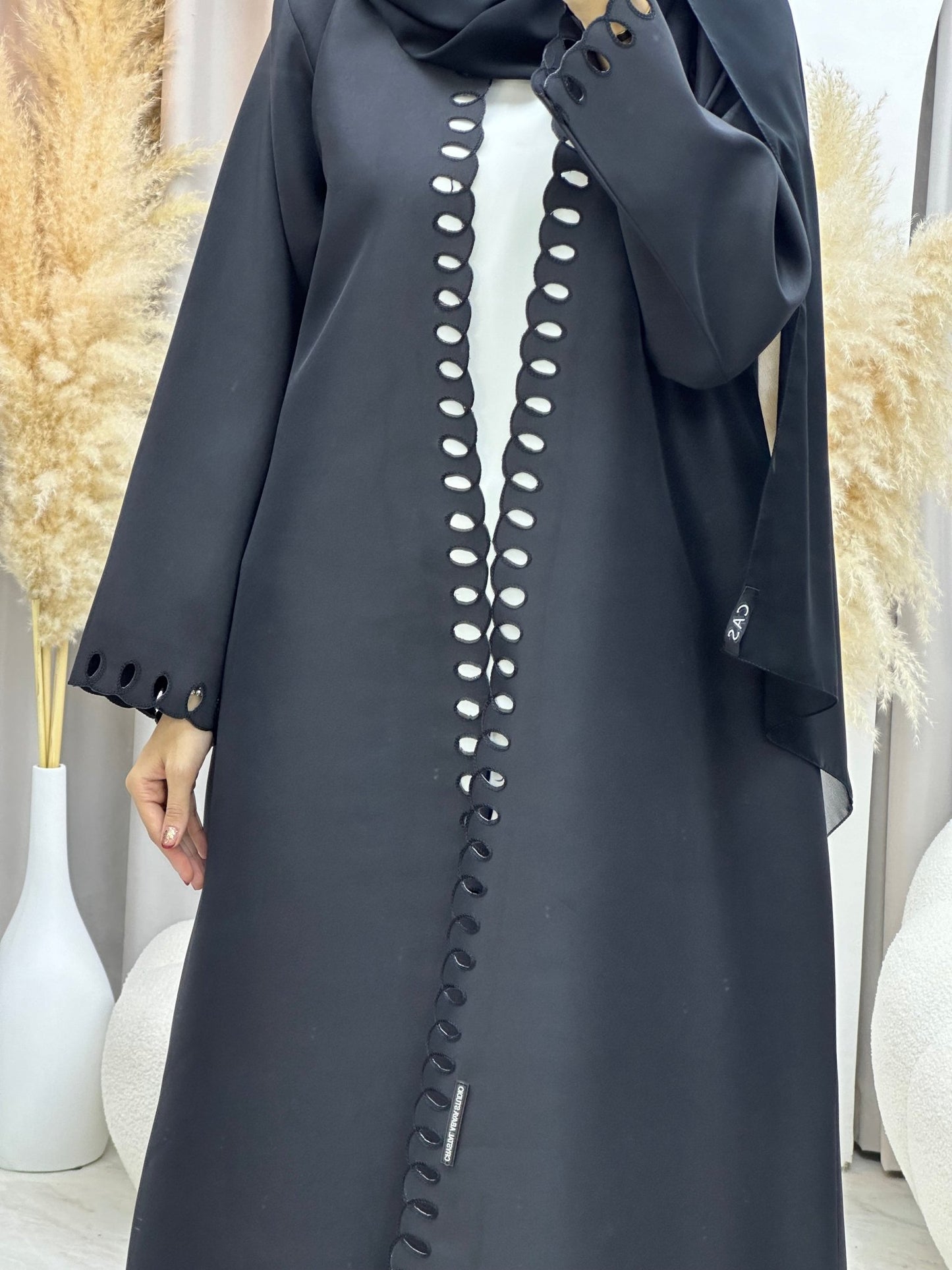 C 0030 Black Eid Abaya