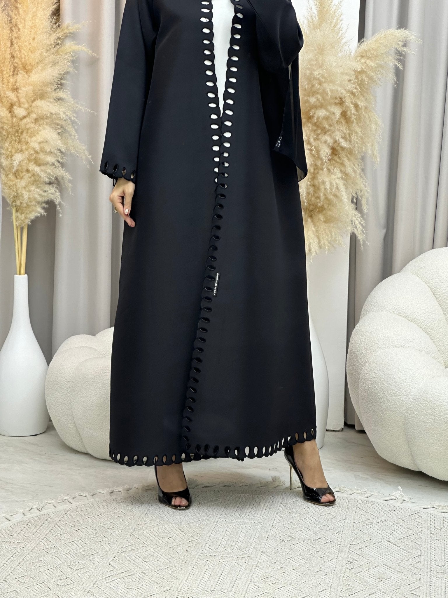 C 0030 Black Eid Abaya